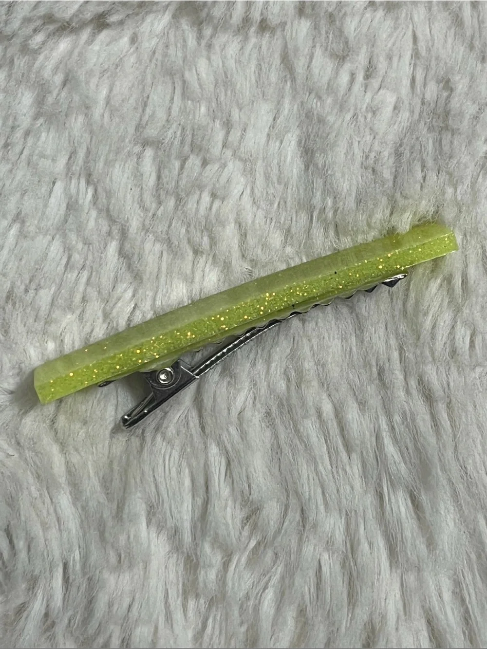 Yellow Hair Clip